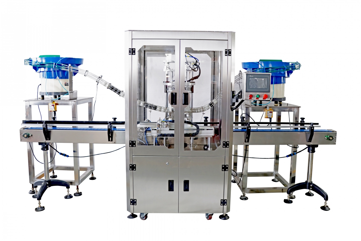 Double-head Servo Capping Machine Linear Type SSC002-FHARVEST- Filling Machine,Sealing Machine,Capping Machine,Labeling Machine,Labeling Machine,Others Machines, Packing Machine Line