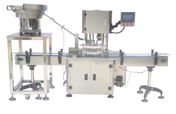 Nail-free Paper Tube Flanging Sealing Machine and Automatic Cap Feeding,Paper Can Flanger Sealer-FHARVEST- Filling Machine,Sealing Machine,Capping Machine,Labeling Machine,Labeling Machine,Others Machines, Packing Machine Line